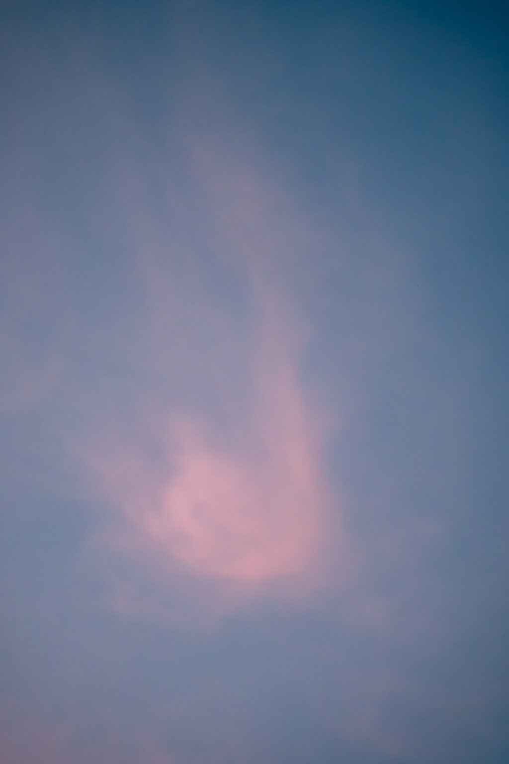 Wolken in Schwarzweiß